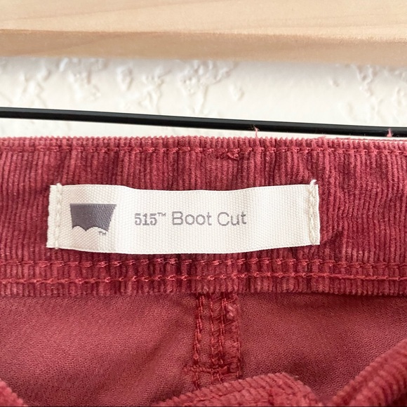 Levi's 515 Bootcut Corduroy Jeans Size 12 - Picture 4 of 7